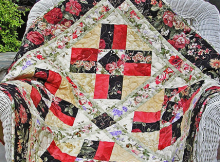 Romantic Rose Quilt Pattern