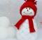 Quilted Fabric Snowman Ornament Pattern