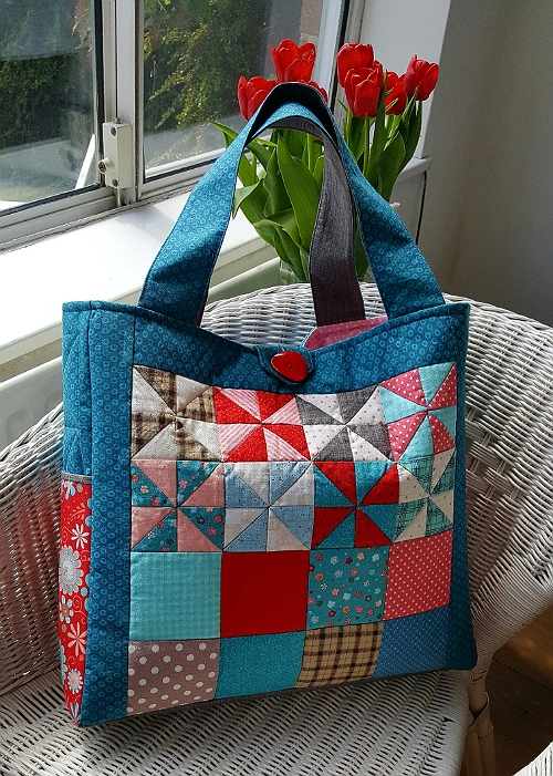 Pinwheel Patchwork Bag Pattern