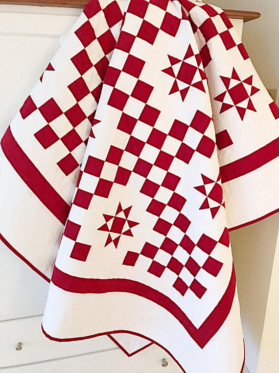 Red And White Quilts Patterns