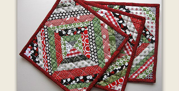 Home Is Where These Heart Pot Holders Are – Quilting Cubby