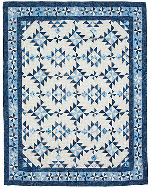 For You Blue Quilt Pattern