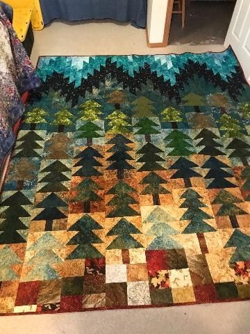 Winter Solstice throw-size quilt kit – Patti's Patchwork