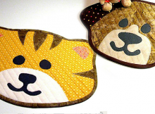 Kitty and Puppy Placemats Patterns