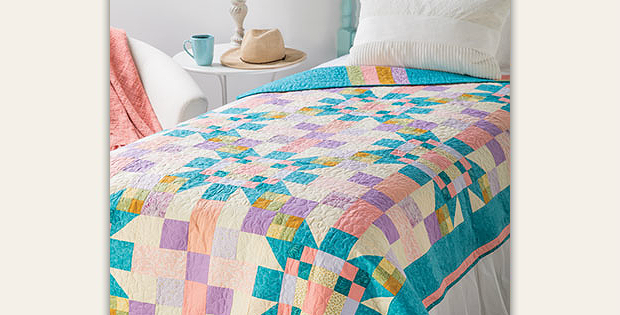Scrappy Explosion Quilt Pattern