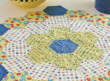 Sweet as Honey Quilted Centerpiece Pattern