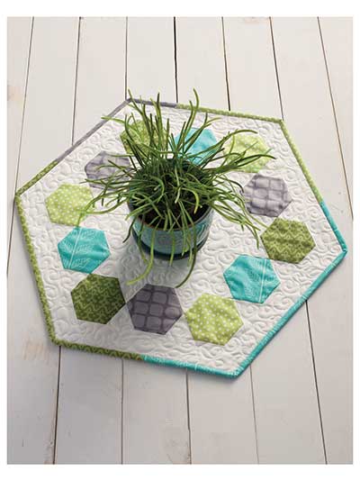 Merry-Go-Round Hexagon Table Topper Pattern