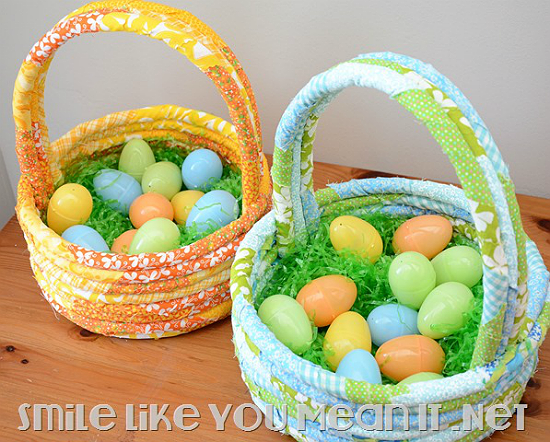 Fabric Easter Basket Tutorial