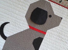 Give a Dog a Bone Baby Quilt Pattern
