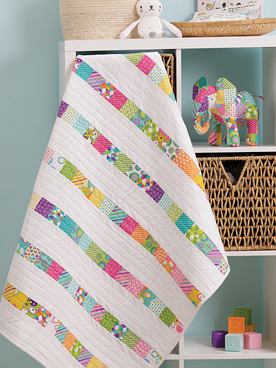 Patchwork Elephant & Baby Quilt Pattern