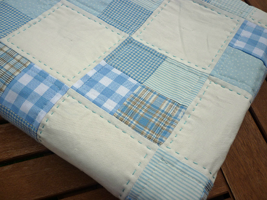 How to make a baby quilt by hand sale