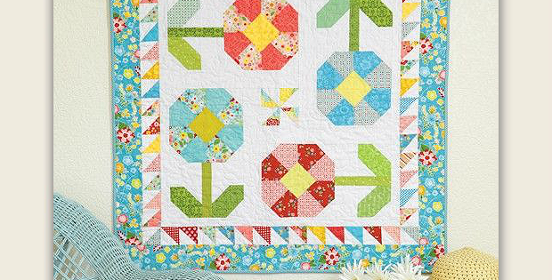 Happy Garden Quilt Pattern