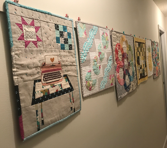 Create a Display Space for Little Quilts