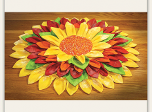 Sunflowers Table Topper Pattern