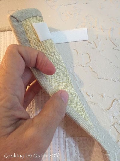 How to Hang a Quilt with Command Strips