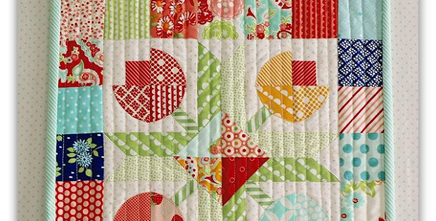 Flower Patch Mini Quilt Pattern