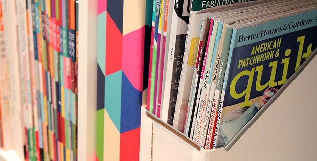 Tips for Storing Patterns, Books and Magazines