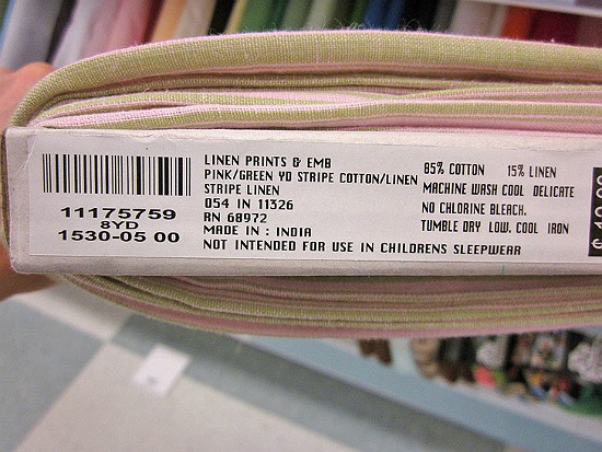 How to Identify the Fiber Content of Fabric