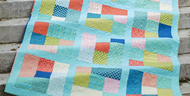 Fat Quarter Cubes Quilt Pattern