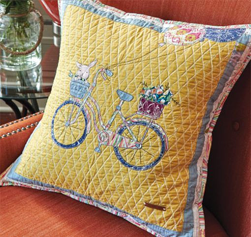 Bicycle Pillow Pattern