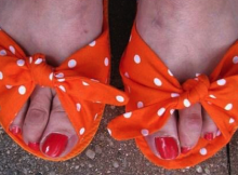 DIY Sandals from Flip-Flops