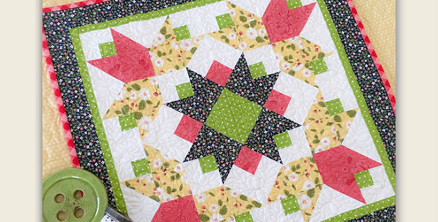 Fat Quarter Flourish Quilt Pattern