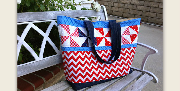 Patriotic Tote Bag Tutorial