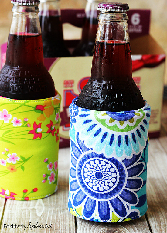 DIY Insulated Koozies Keep Beverages Cool