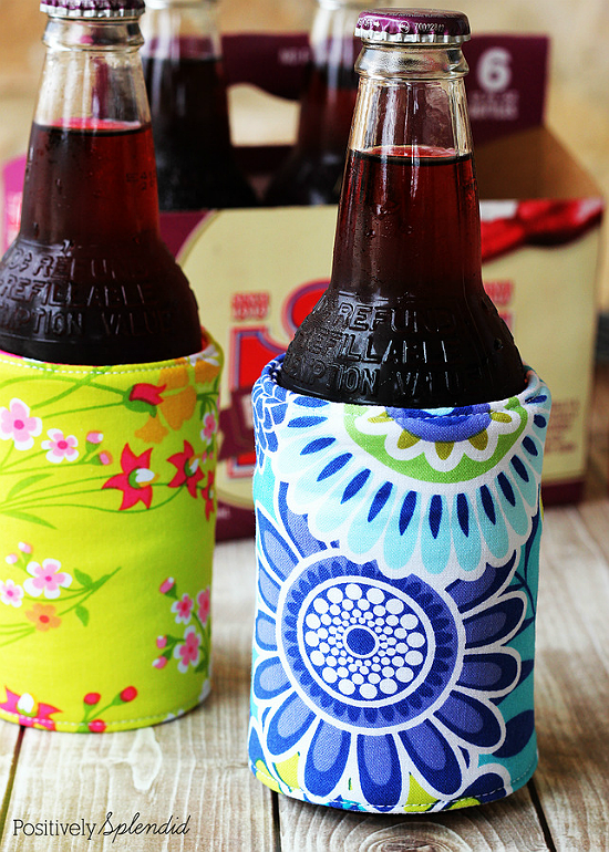 Insulated Koozies Keep Beverages Cool - Quilting Digest