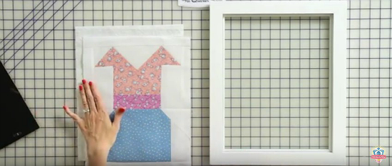 How to Frame a Quilt Block
