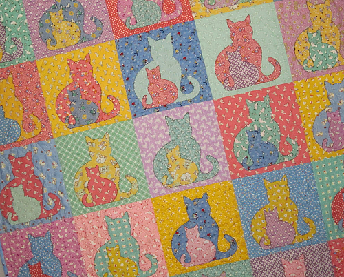 Sidekick Cats Quilt Pattern