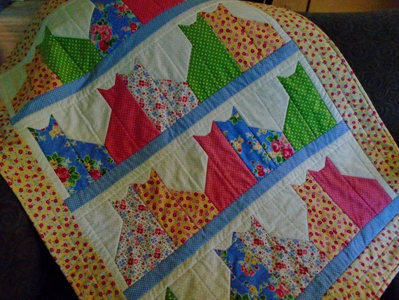 Crib Quilt Purchased on Etsy