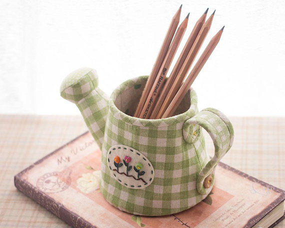 Fabric Watering Can Pattern