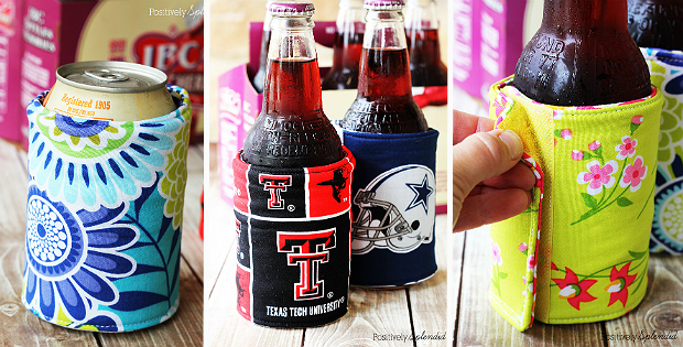 DIY Insulated Koozies Keep Beverages Cool