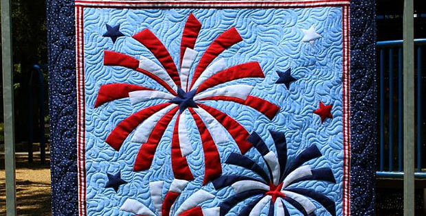 Fireworks Wall Hanging Pattern