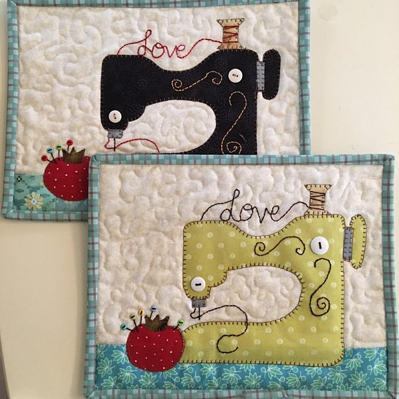Make a Cute Little Mug Rug for the Sewing Room Quilting Digest