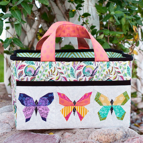 Create a Beautiful Bag with Butterfly Charms