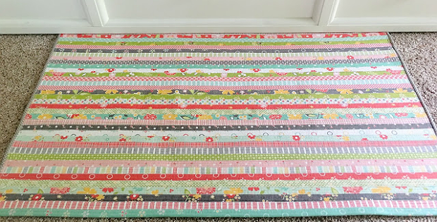 Jelly Roll Rug Pattern 2