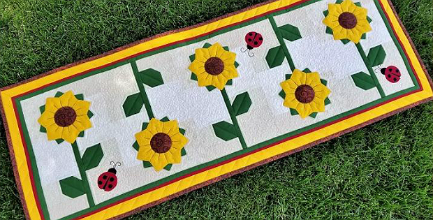 Sunflower Table Runner