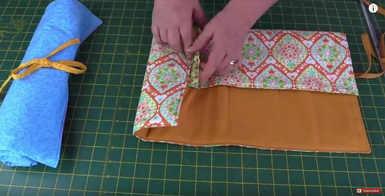 Fabric Roll-up Tutorial