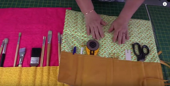 Fabric Roll-up Tutorial