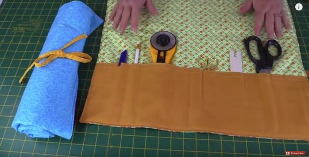 Fabric Roll-up Tutorial