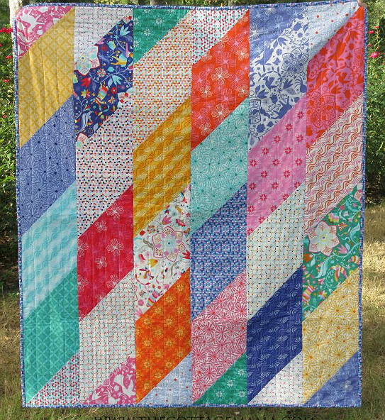 This Fat Eighth Quilt is Super Fast and Easy Quilting Digest