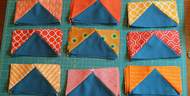 How to Use the Quilt in a Day Flying Geese Ruler - Fat Quarter