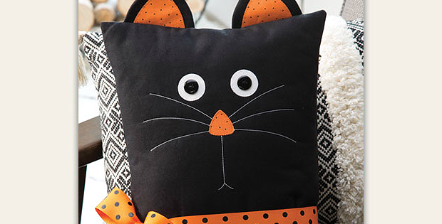 Black Cat Pillow Pattern