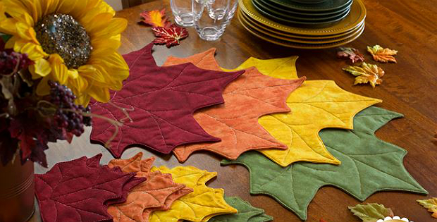 Maple Leaf Placemats & Coasters