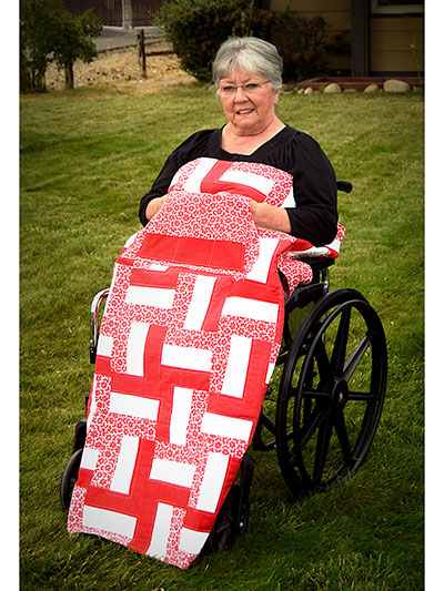 Holding Your Own Wheelchair Quilt Pattern