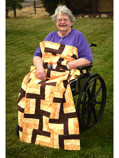 Holding Your Own Wheelchair Quilt Pattern