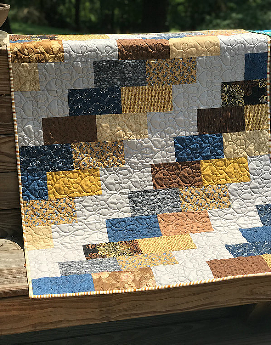 Finish This Easy Quilt Quickly with Quilt-As-You-Go - Quilting Digest