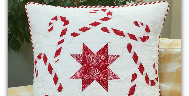 Candy Canes Quilt Block Pattern